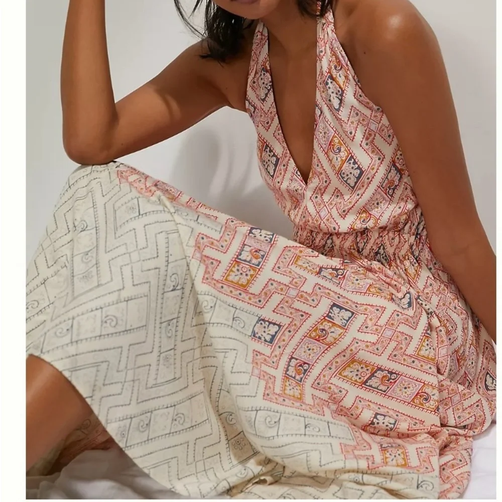 Linden smocked midi dress by Anthropologie size small - Picture 2 of 8